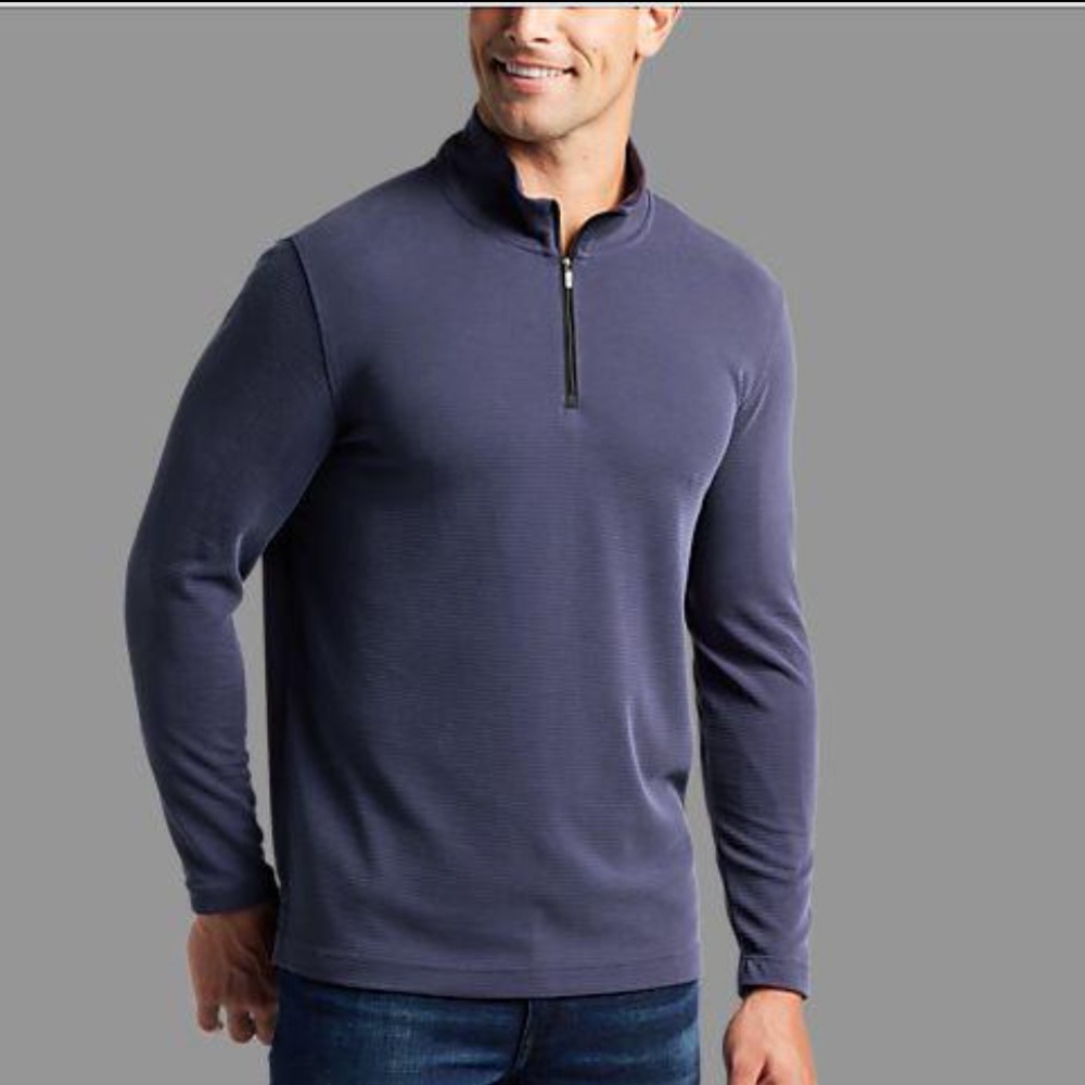 Awearness Kenneth Cole Slim Fit 1/4 Zip Sweater